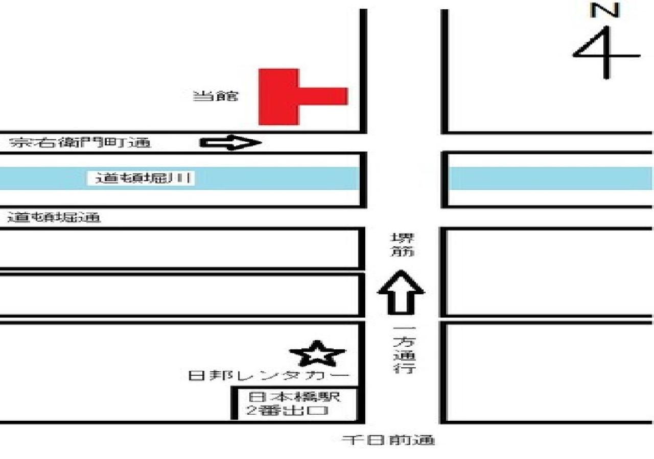 Azu Garden Nippombashi / Vacation Stay 74129 أوساكا المظهر الخارجي الصورة
